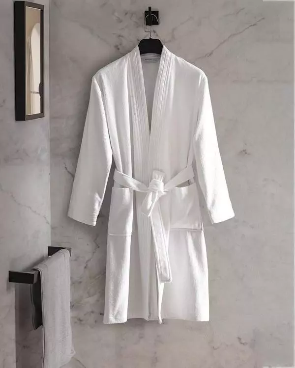 Stripe Kimono Unisex Bathrobe