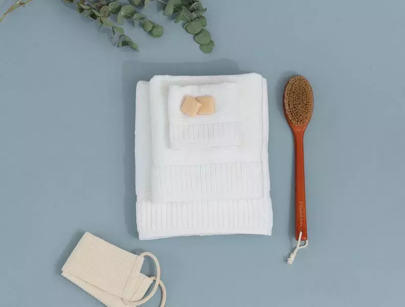Piano Armure Face Towel