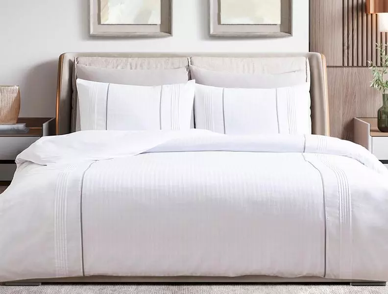 Mousse Duvet Cover Set - Ribbed