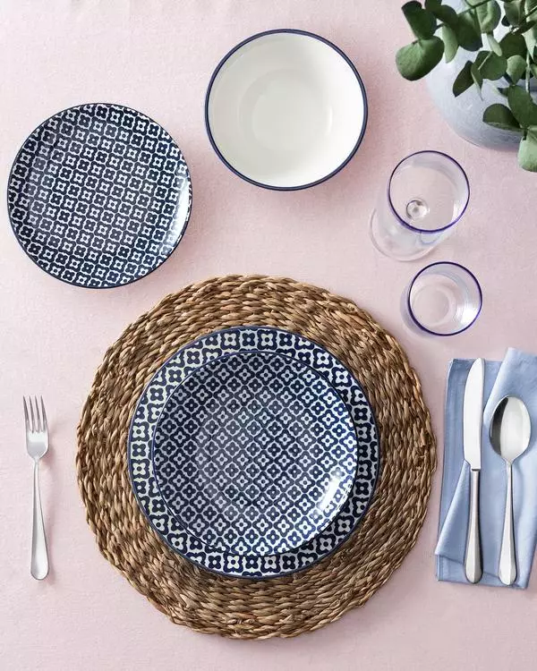 Rêve Bleu Venteux  24 Pcs Dinner Set