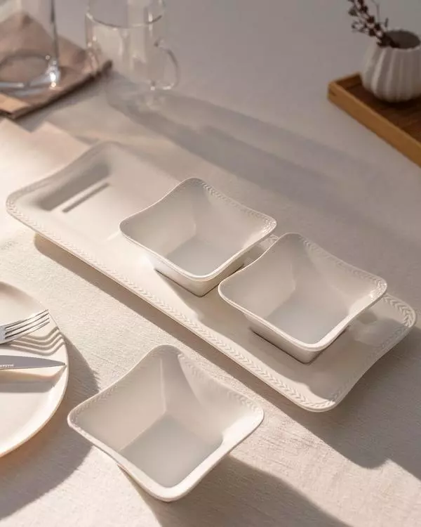 New Petit Concept 4 Pcs Part Platter