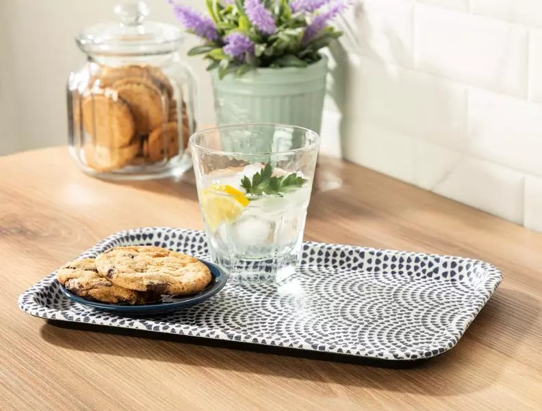 Reve Bleu Baisse Rectangular Tray