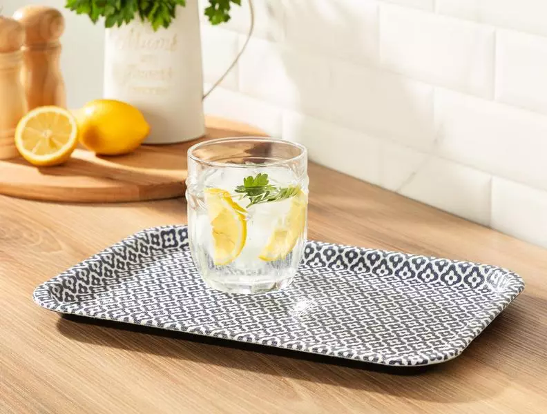 Reve Bleu Tuyau Rectangular Tray