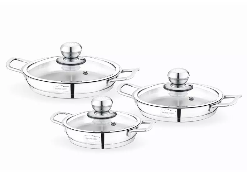 Dianna 6 Pieces Shallow Pan