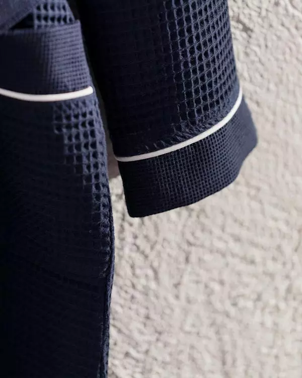 Marty Kimono Unisex Bathrobe/Slippers Set