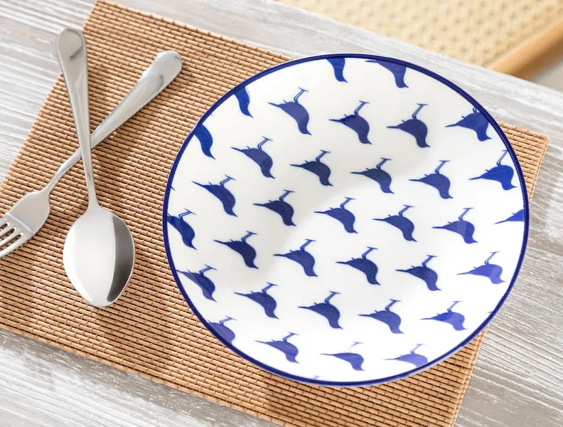 Reve Bleu Serenite Soup Plate 20 Cm
