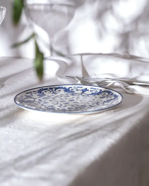 Reve Bleu Serenity Cake Plate