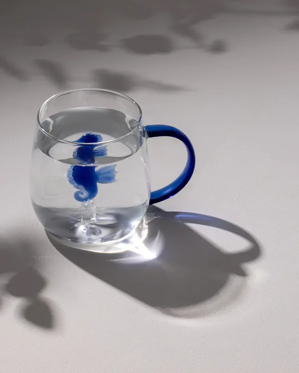 Lucia Borosilicate Glass Mug 400Ml