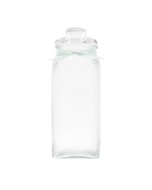 Odetta Glass Jar Square 1450Ml