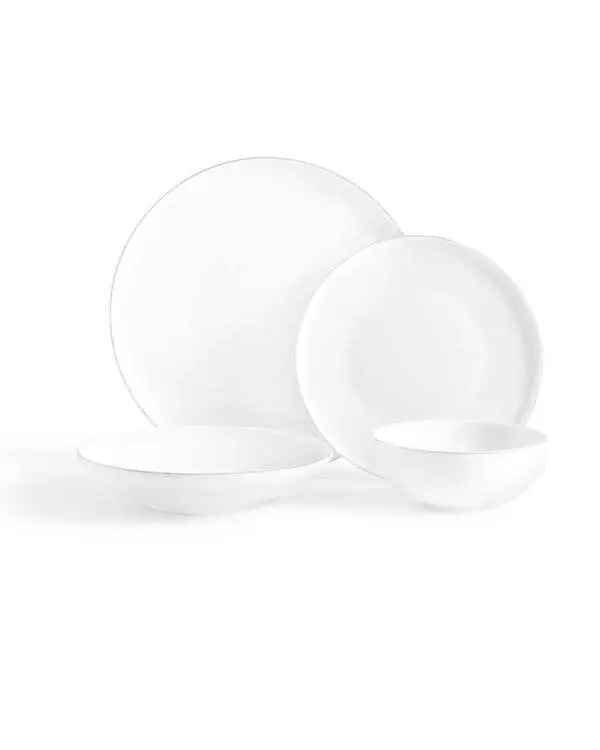 Mirage 24 Piece Dinner Set Gold/Platinum