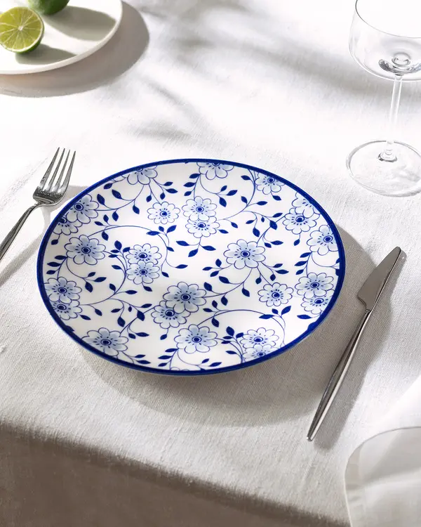 Reve Bleu Jardin Serving Plate