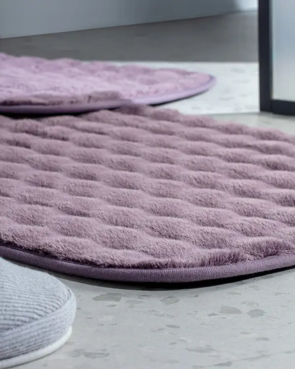 Reflet Bubble 2-Piece Bath Mat