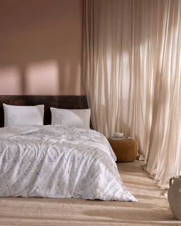 Rotule Double Size Duvet Cover Set - Ranforce Patterned