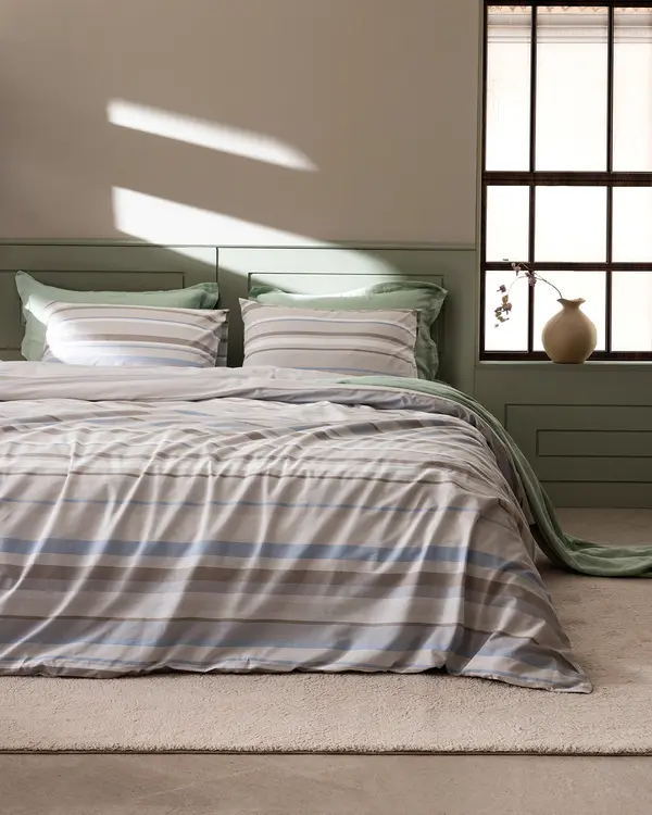 Armande Single Size Duvet Cover Set -  Ranforce Patterned