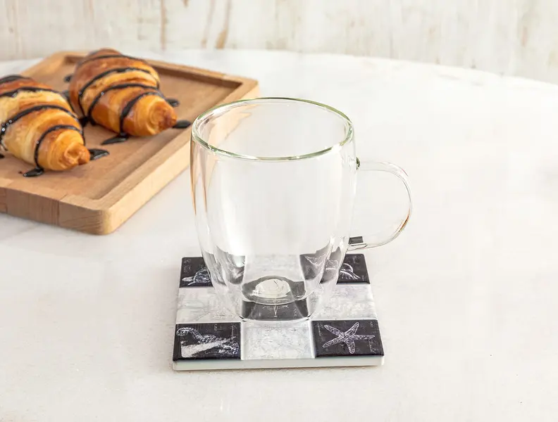Lusignan Double Wall Glass Cup - Single - 270Ml