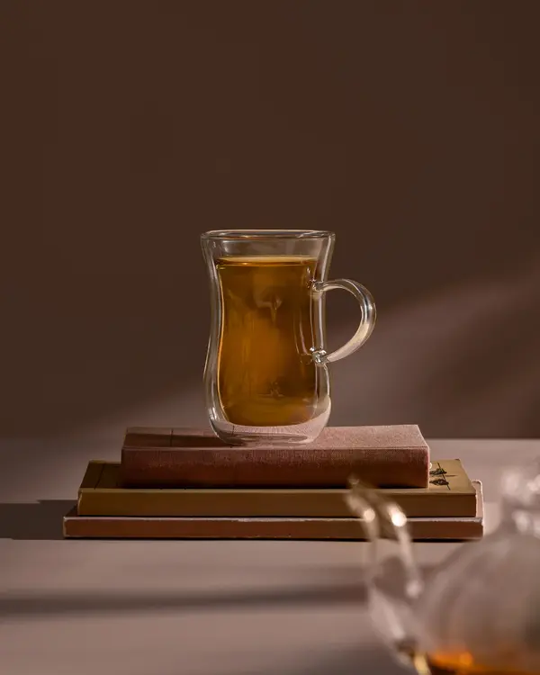 Benito Double Wall Tea Glass Cup - Single - 200Ml