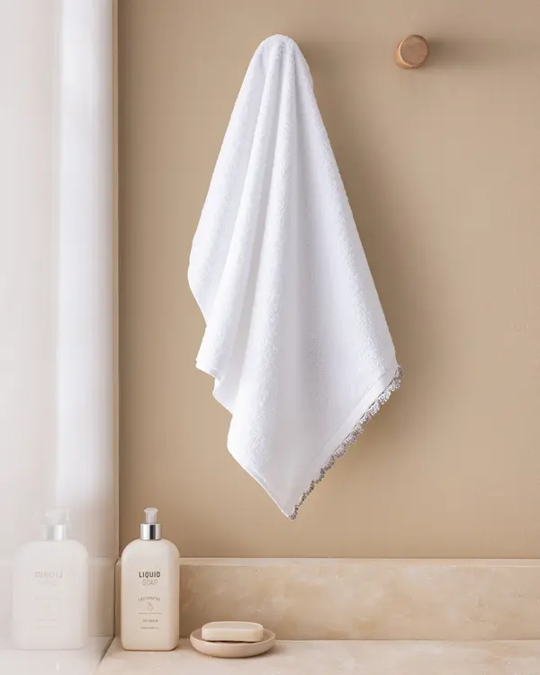 Bastienne Crochet Face Towel