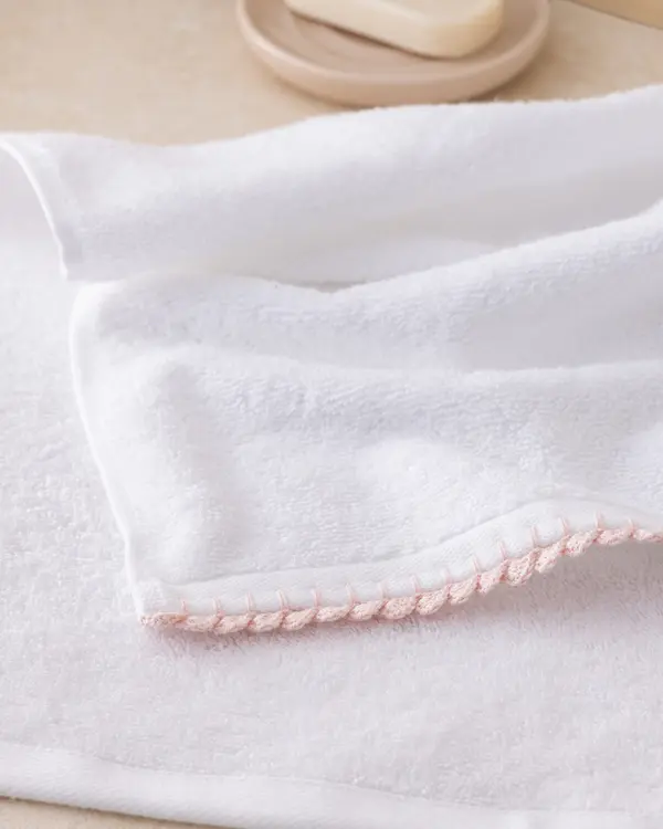 Camille Crochet Face Towel