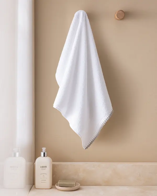 Camille Crochet Face Towel