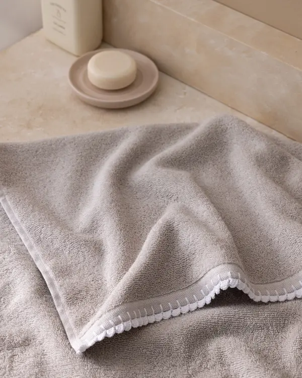 Camille Crochet Face Towel