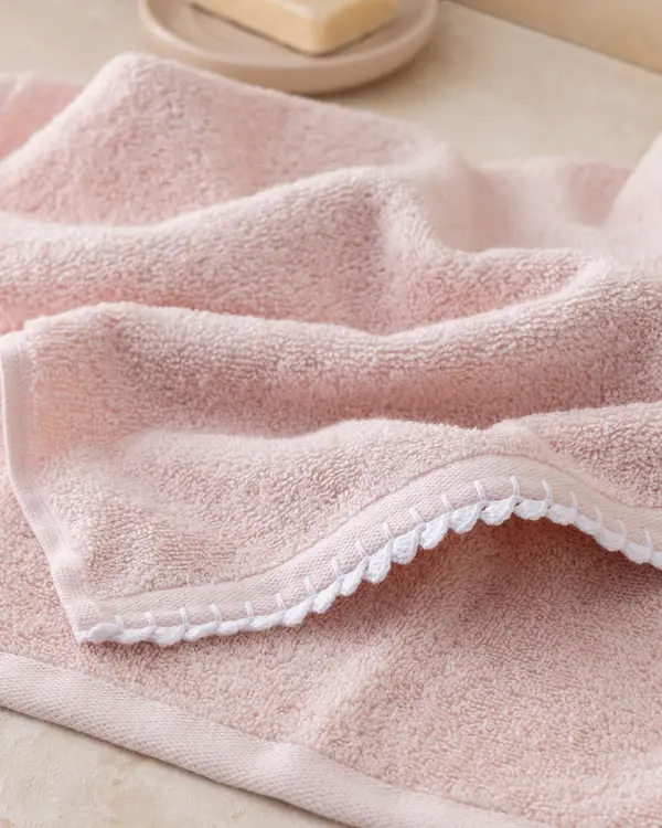 Camille Crochet Face Towel