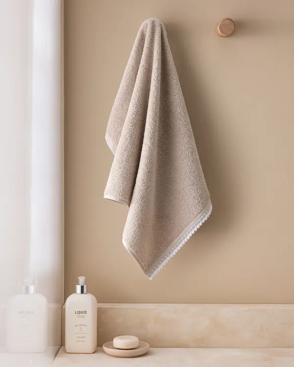 Camille Crochet Face Towel