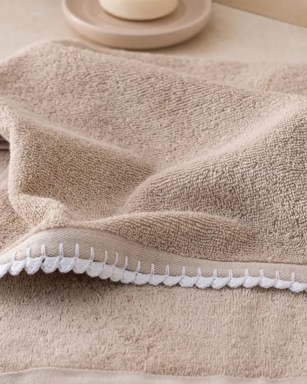 Camille Crochet Face Towel