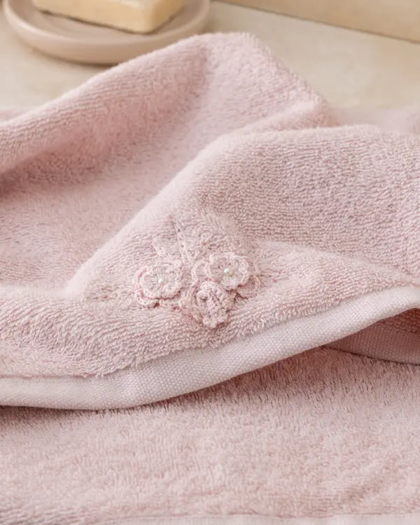 Rosabell Crochet Face Towel