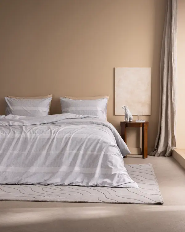 Boswell  Double Size Duvet Cover Set - Ranforce Patterned
